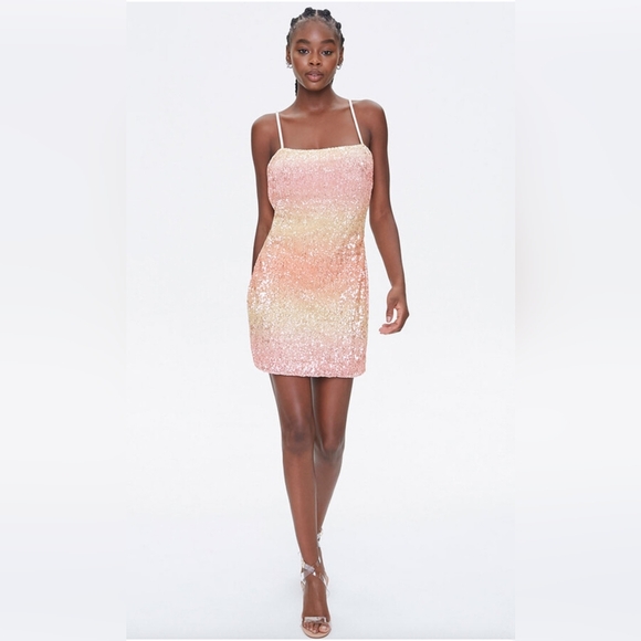 Forever 21 sequin cami mini dress - Picture 2 of 7